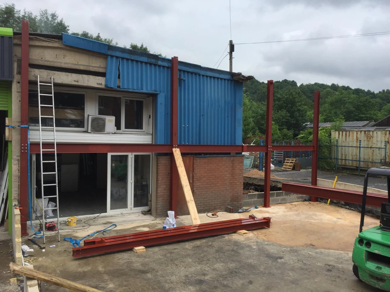 Steel Frame Buildings - Meckahno Homes
