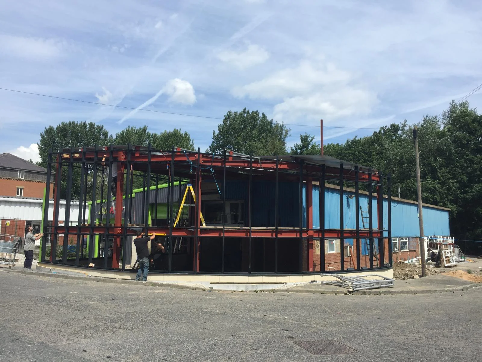 Steel Frame Buildings - Meckahno Homes