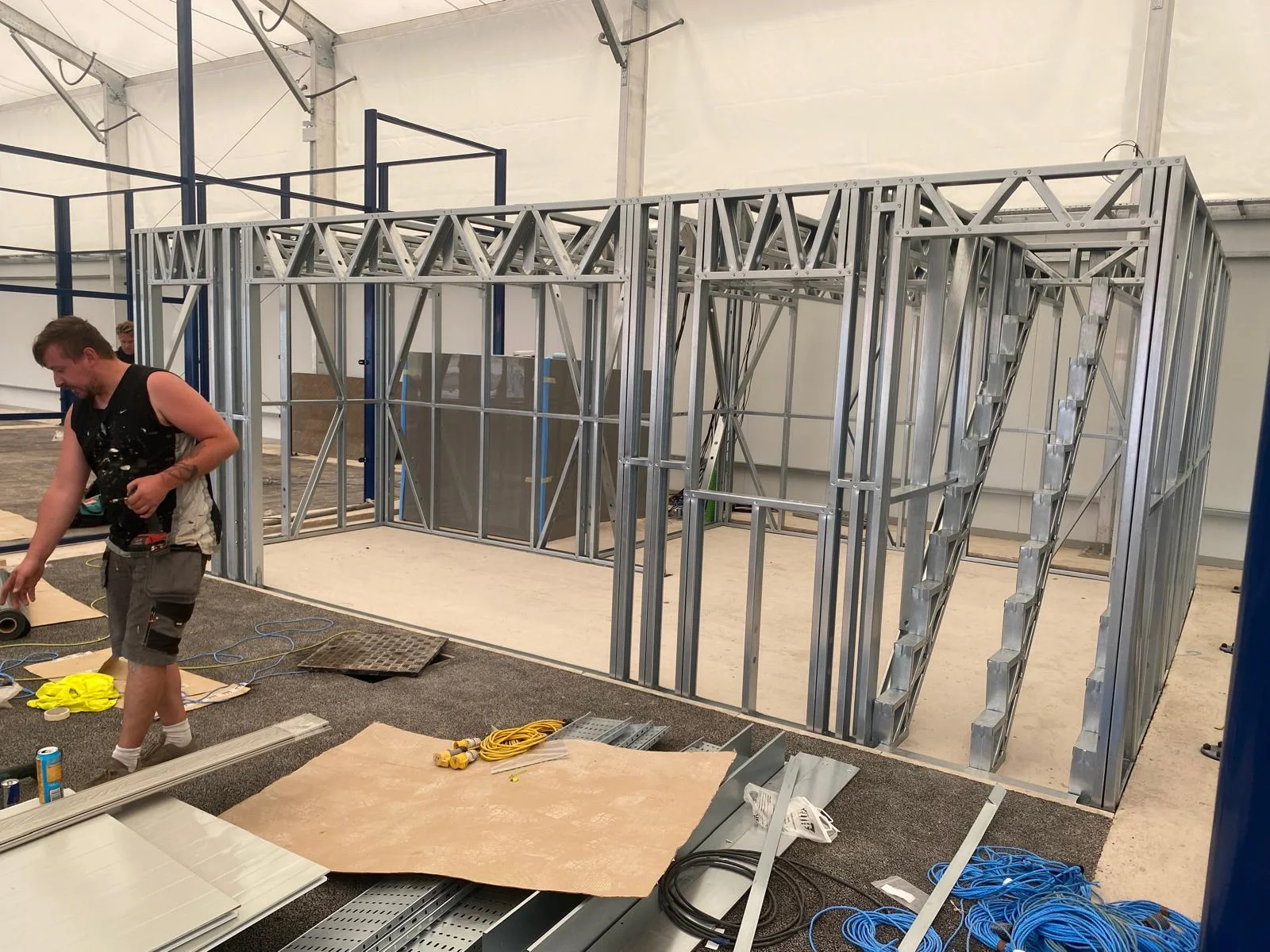 Steel Frame Buildings - Meckahno Homes