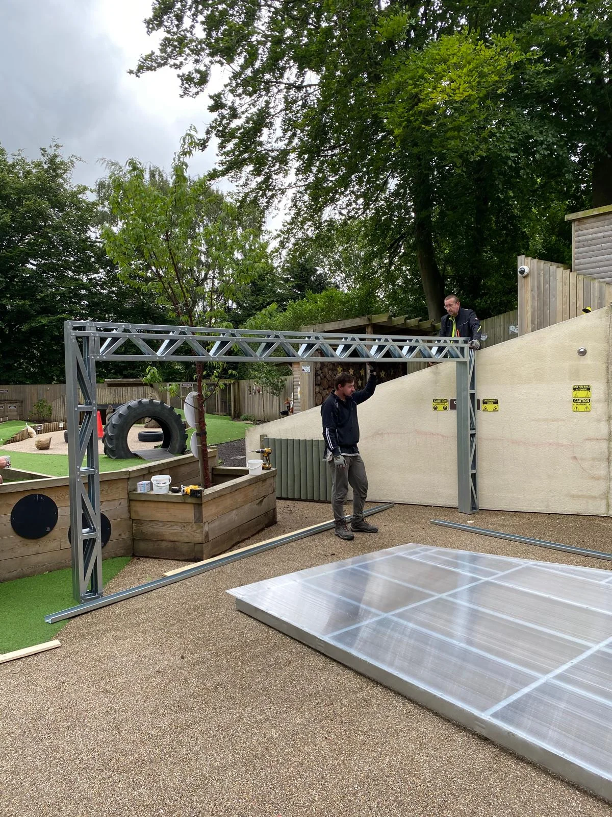 Steel Frame Buildings - Meckahno Homes