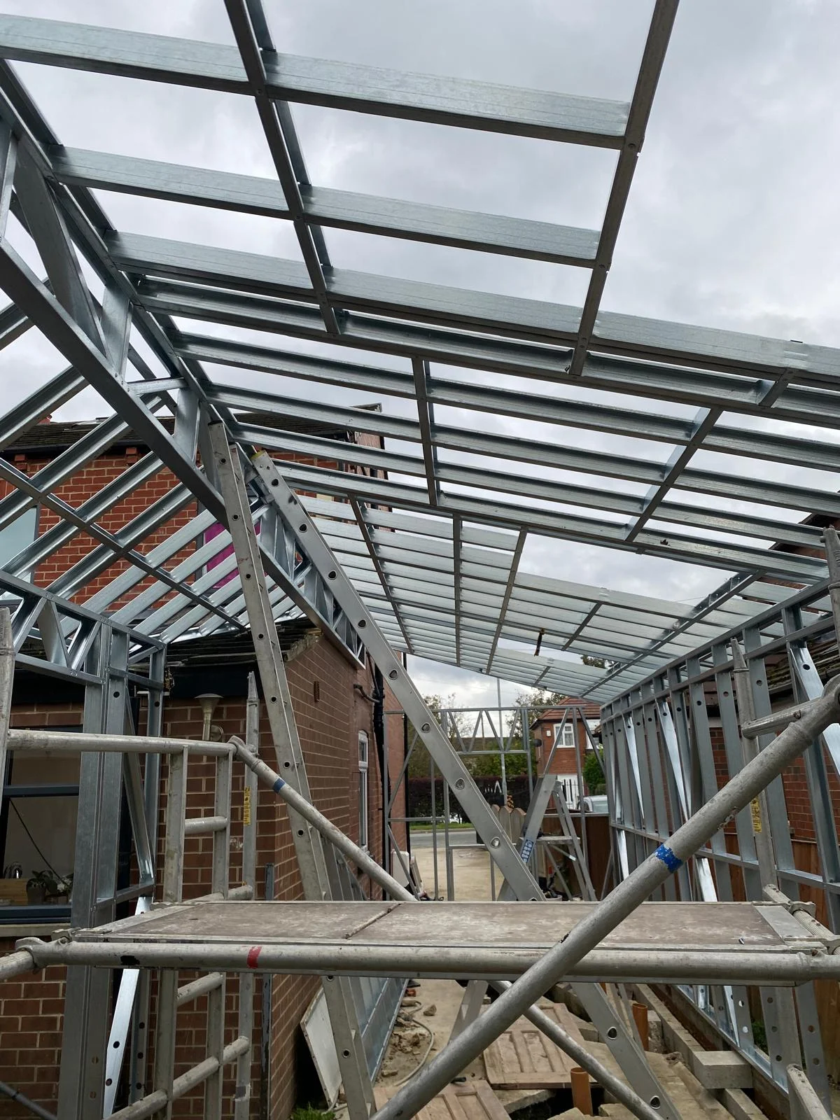 Steel Frame Buildings - Meckahno Homes
