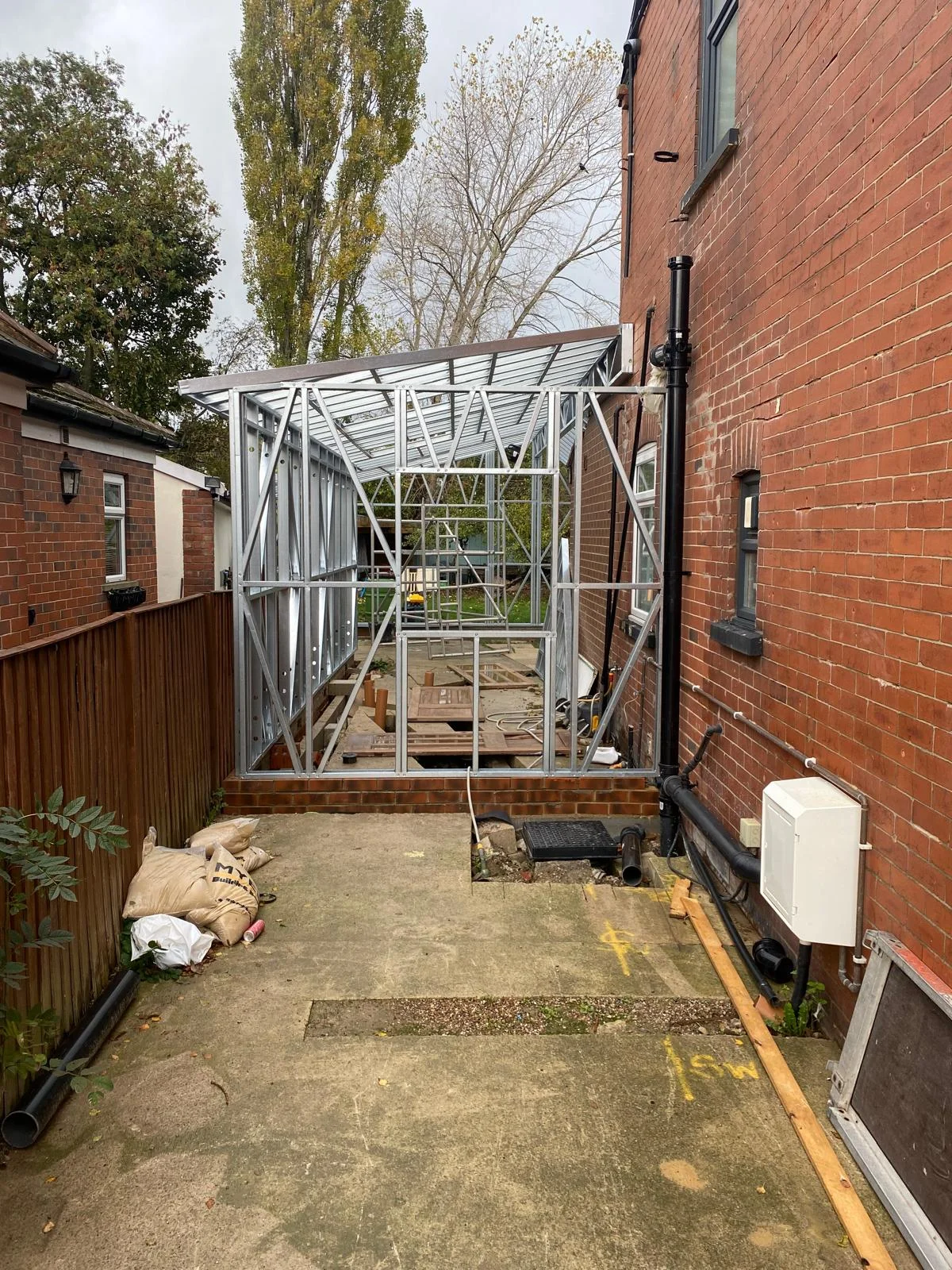 Steel Frame Buildings - Meckahno Homes