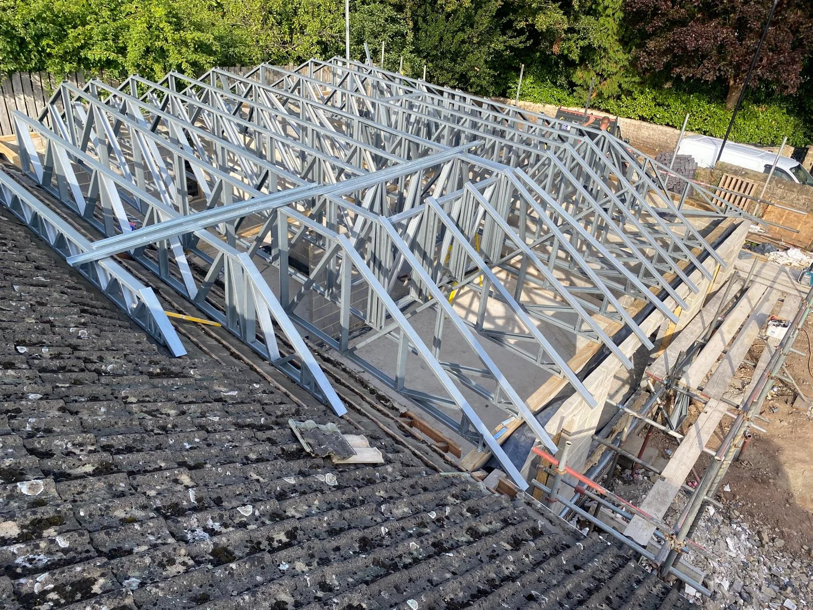 Steel Frame Buildings - Meckahno Homes