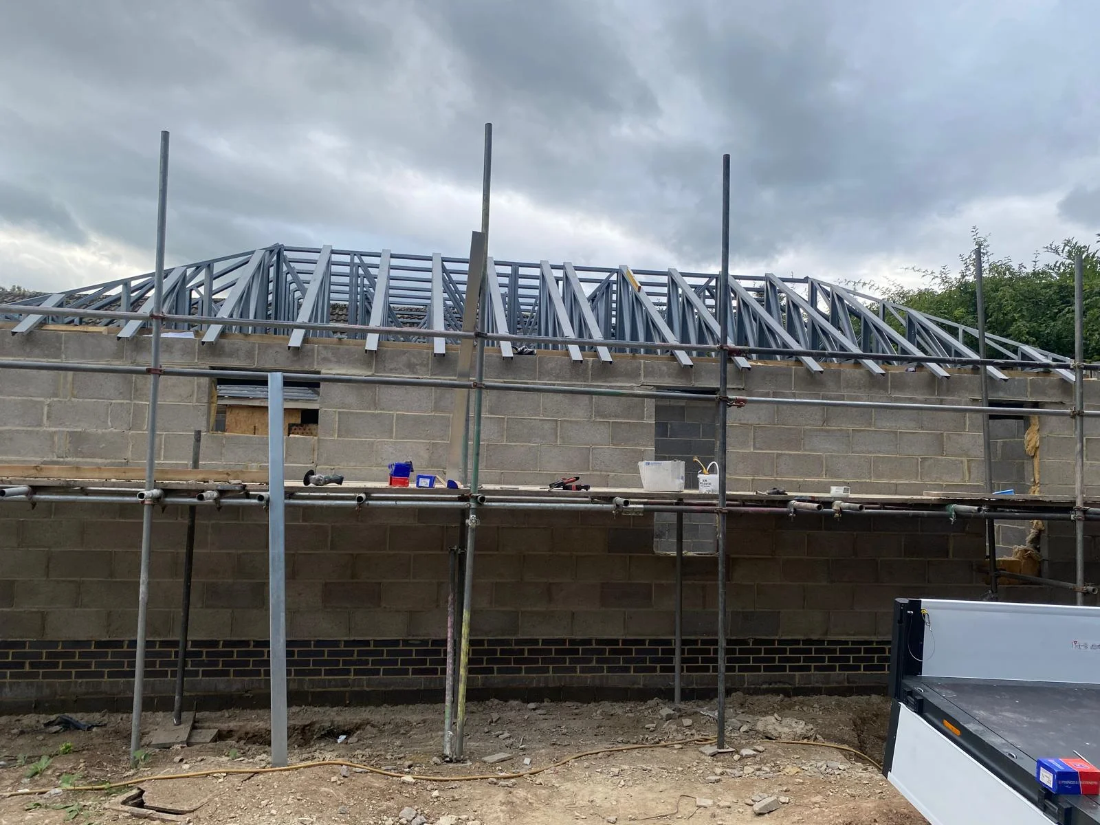 Steel Frame Buildings - Meckahno Homes
