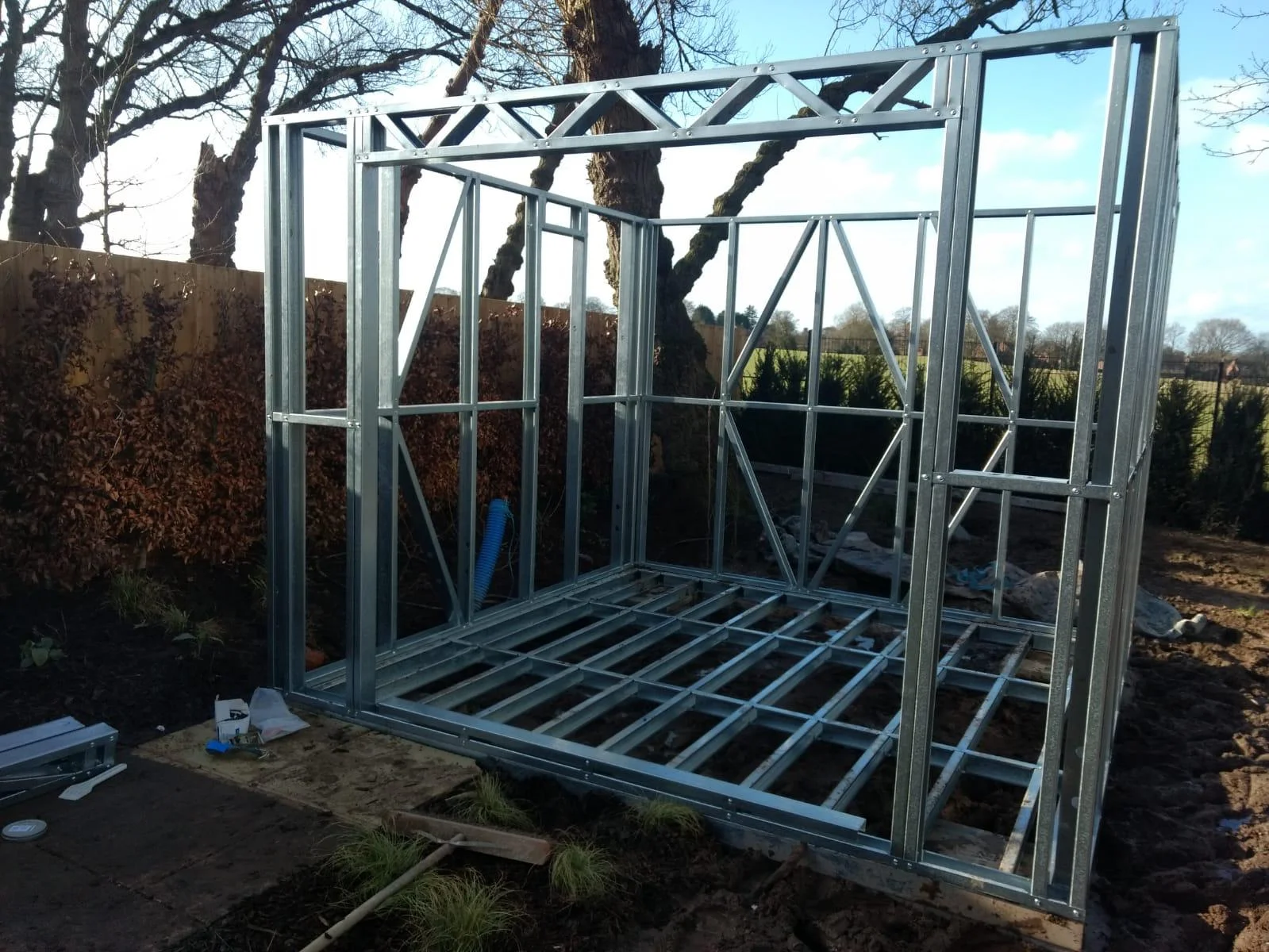 Steel Frame Buildings - Meckahno Homes