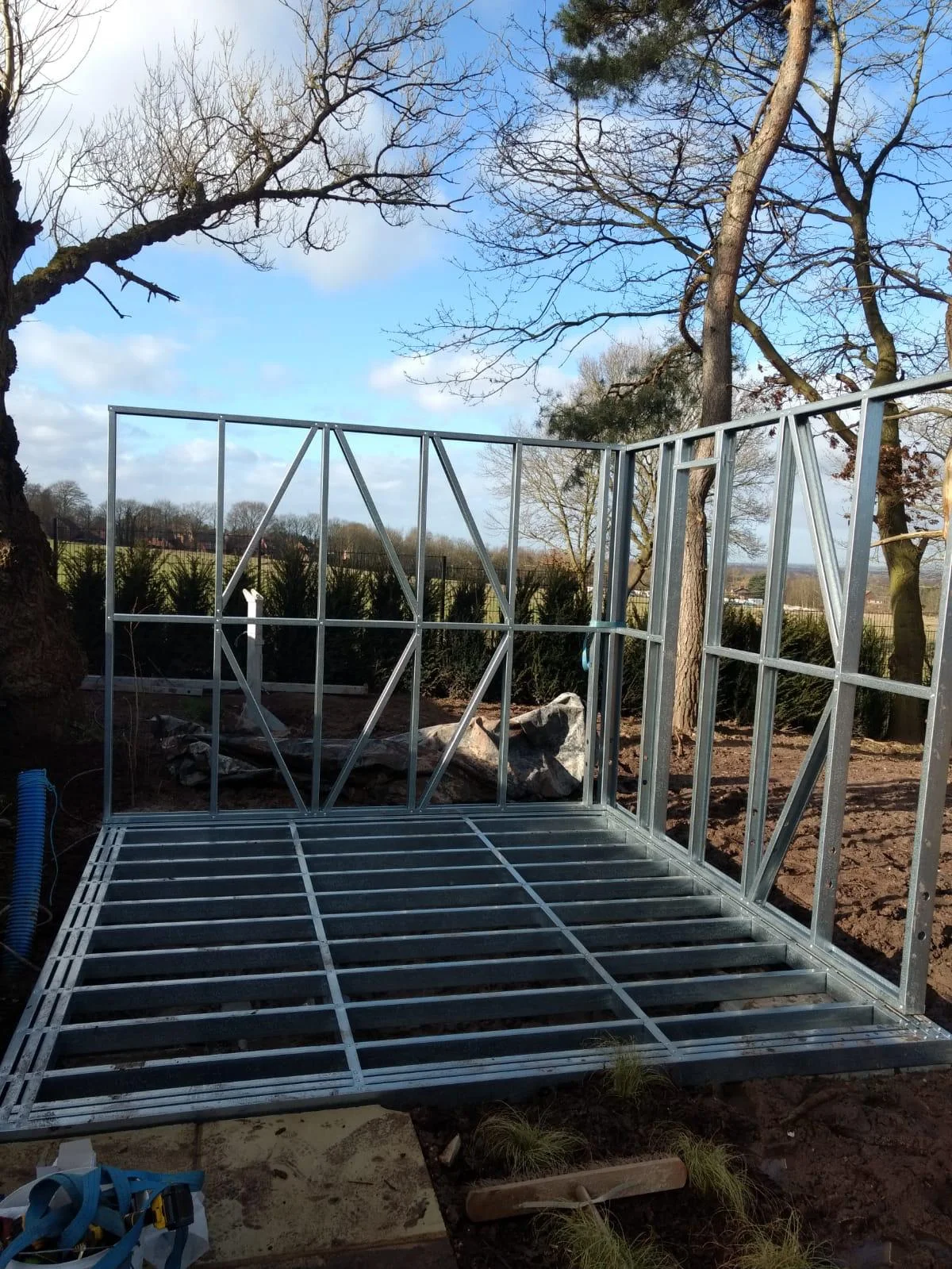 Steel Frame Buildings - Meckahno Homes