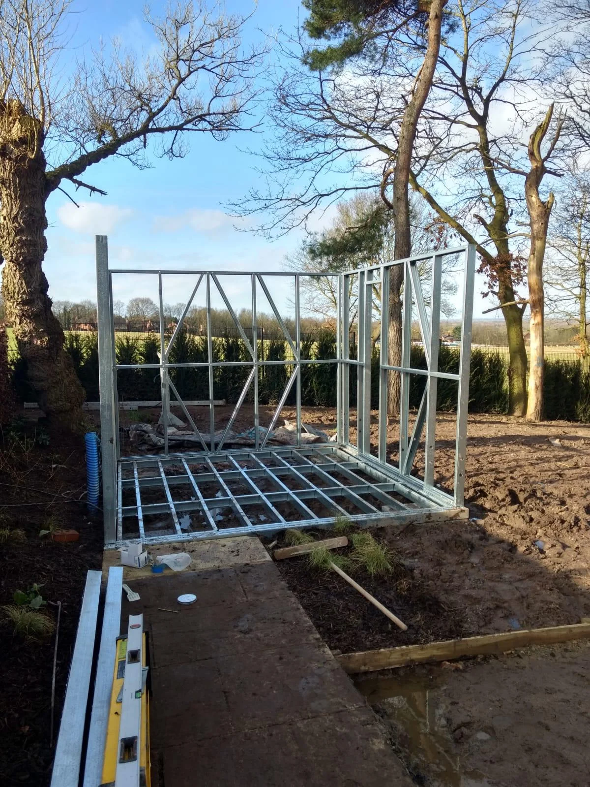 Steel Frame Buildings - Meckahno Homes