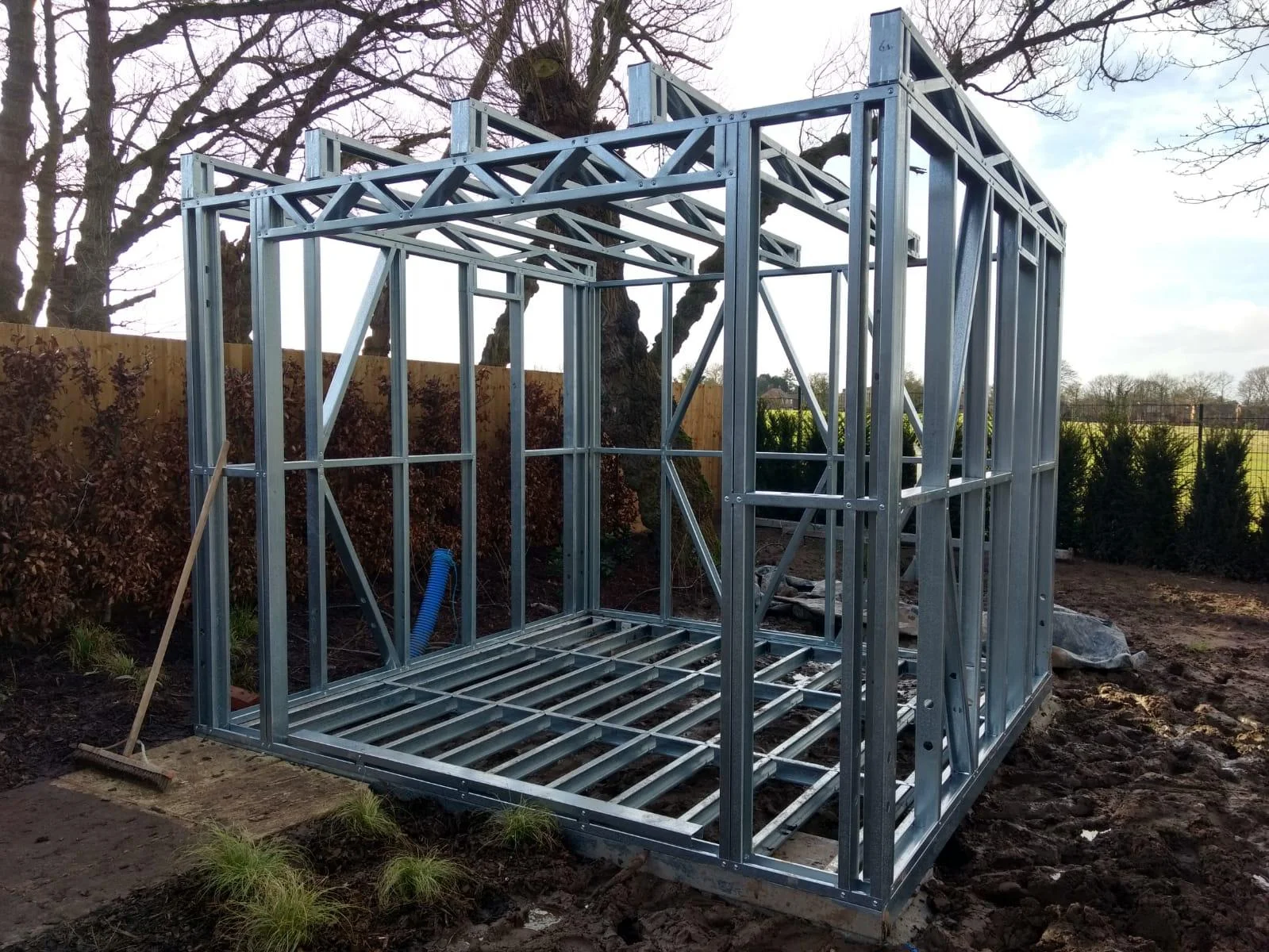 Steel Frame Buildings - Meckahno Homes
