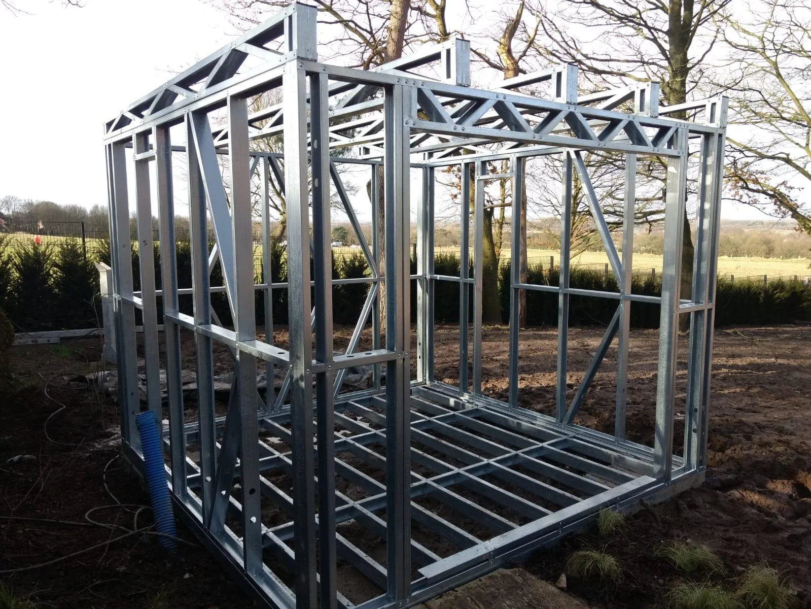 Steel Frame Buildings - Meckahno Homes