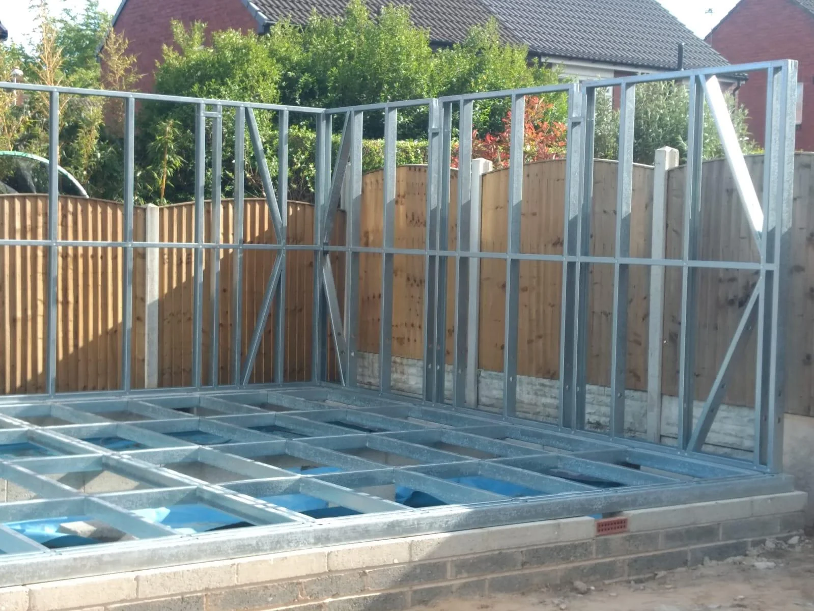 Steel Frame Buildings - Meckahno Homes