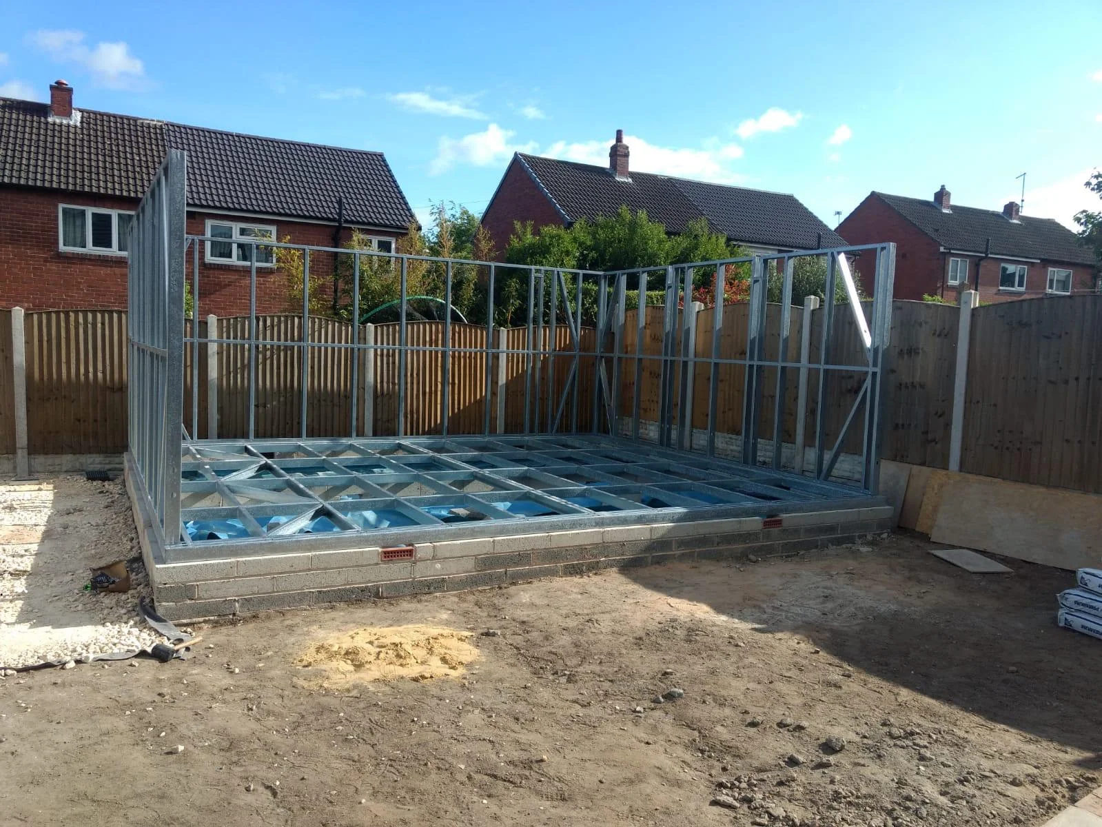 Steel Frame Buildings - Meckahno Homes