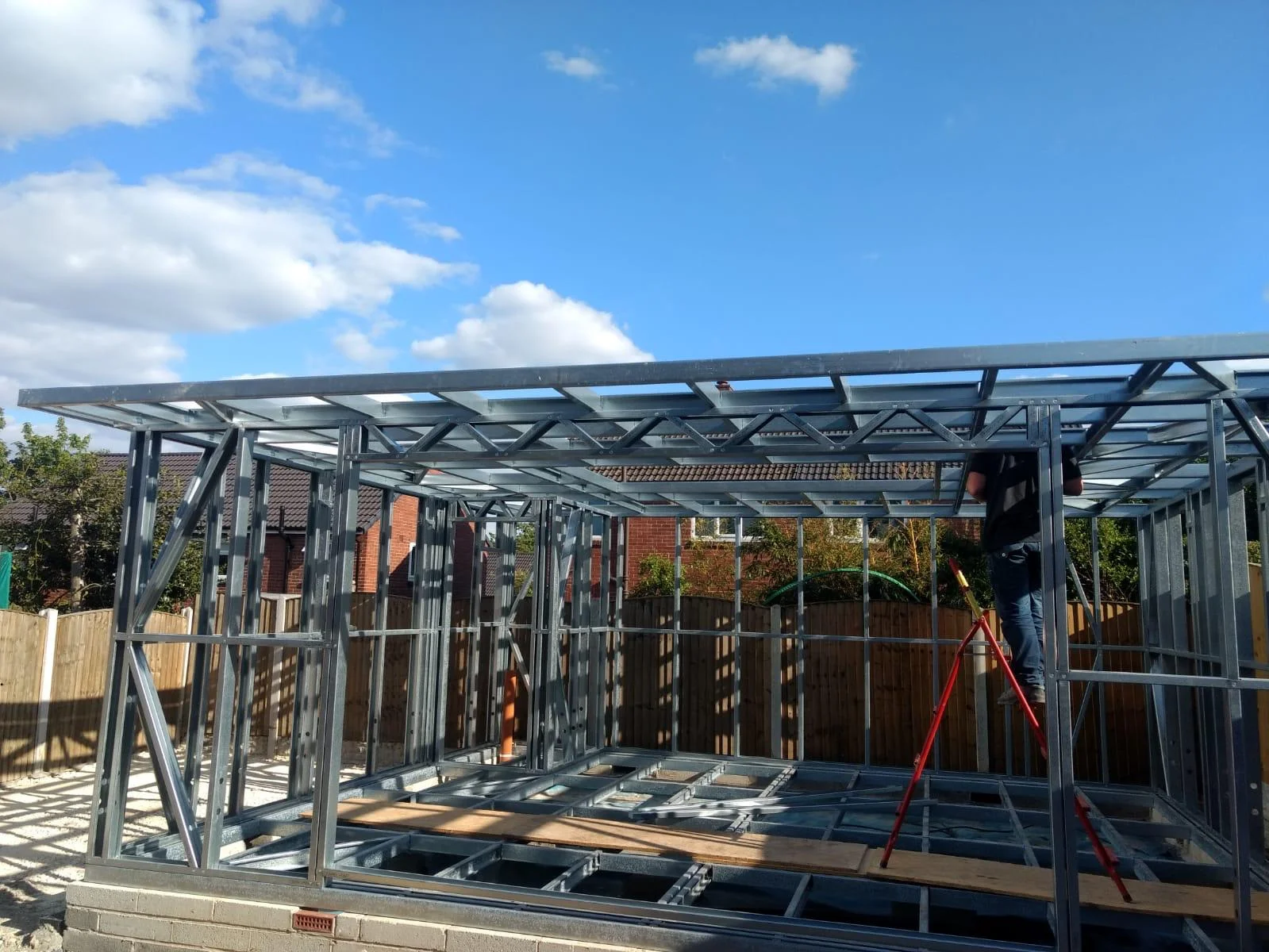 Steel Frame Buildings - Meckahno Homes