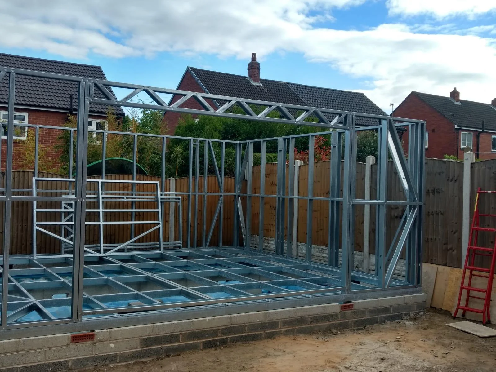 Steel Frame Buildings - Meckahno Homes