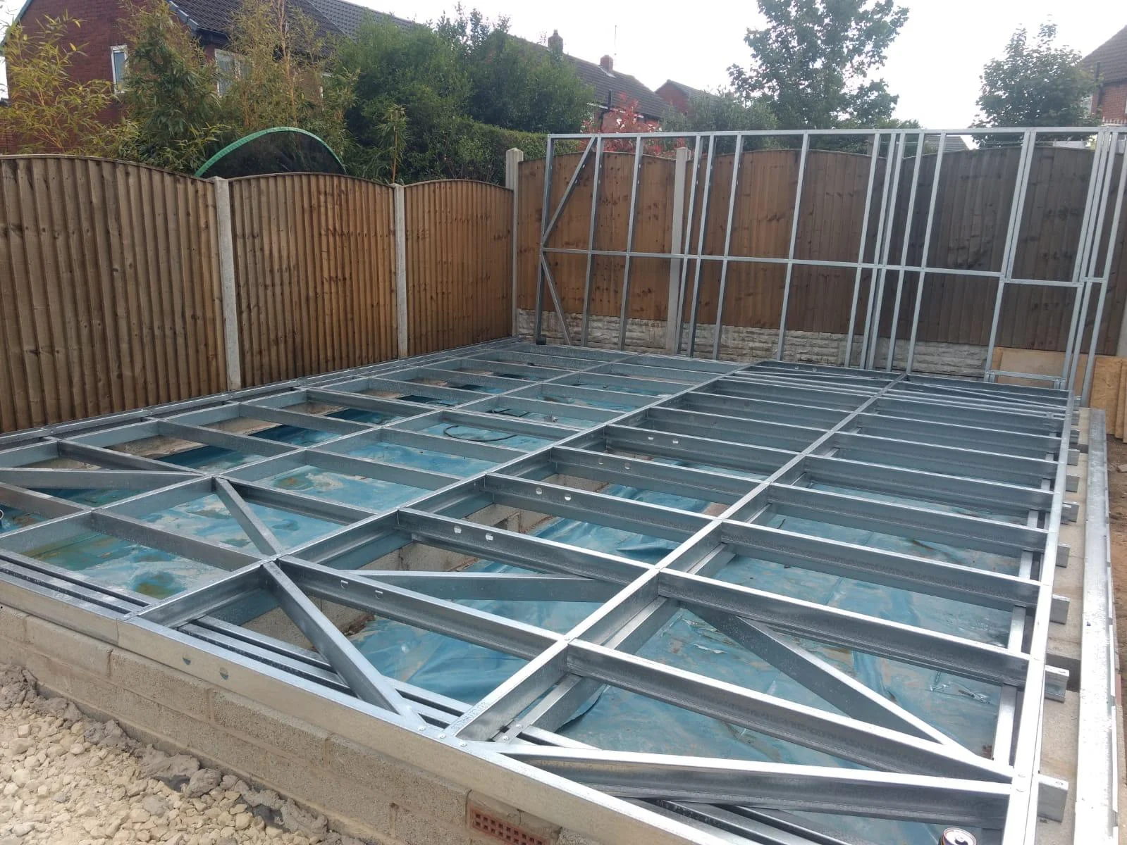 Steel Frame Buildings - Meckahno Homes