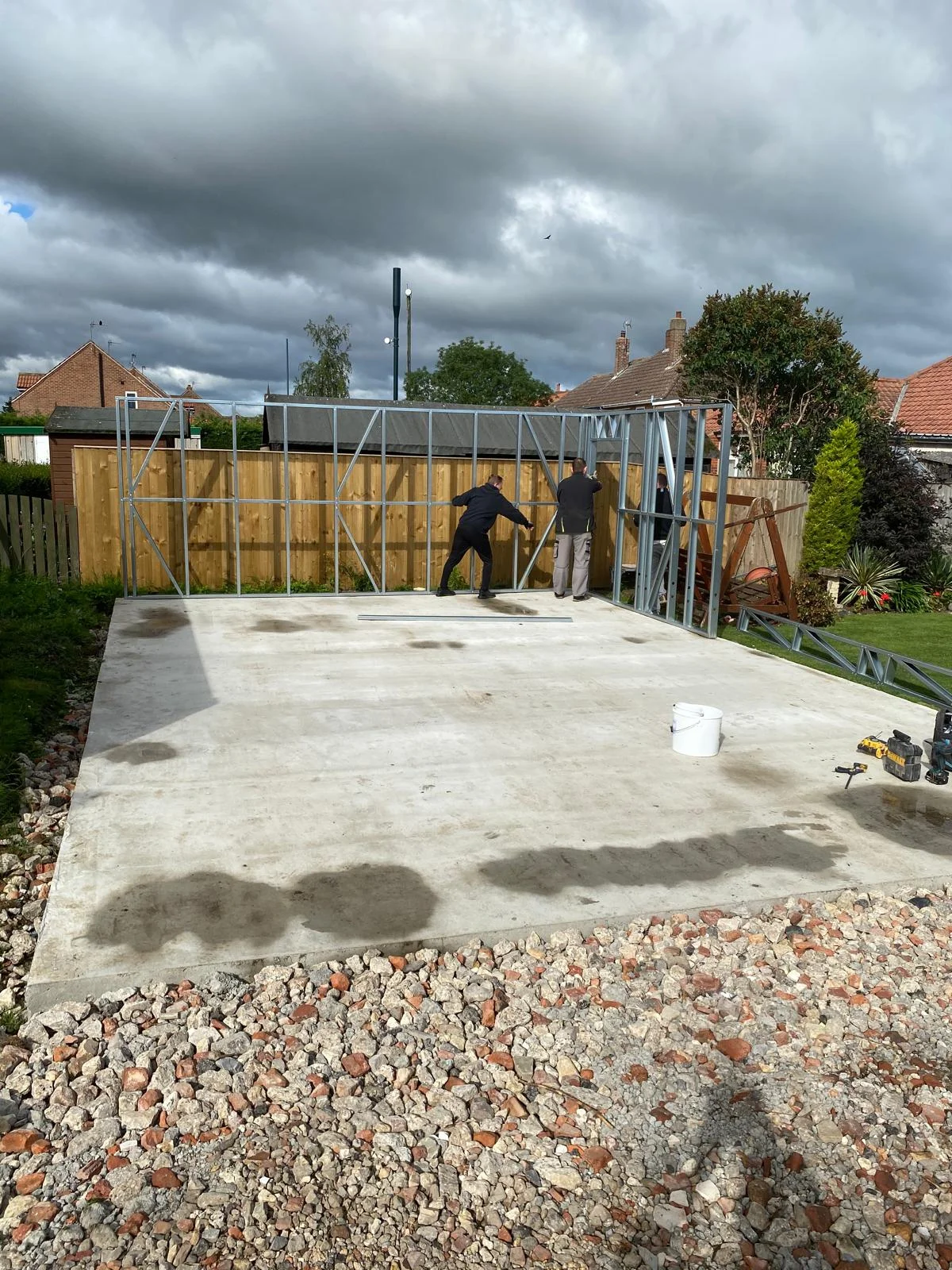 Steel Frame Buildings - Meckahno Homes