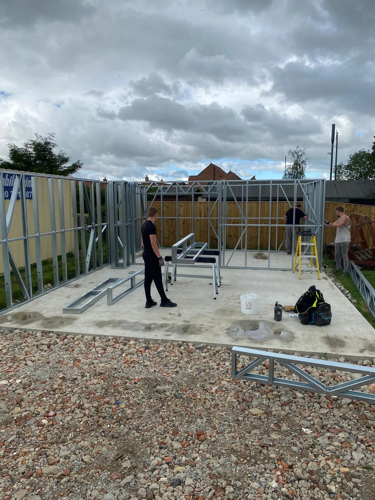 Steel Frame Buildings - Meckahno Homes