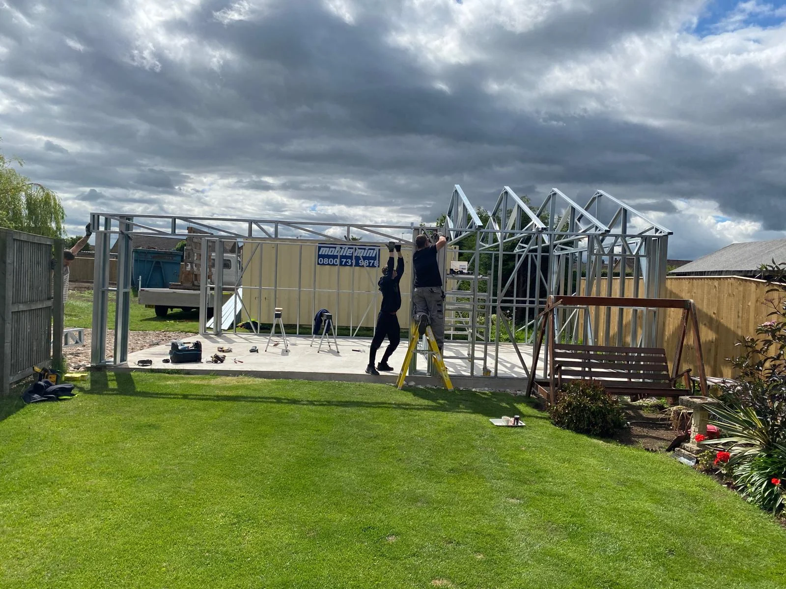 Steel Frame Buildings - Meckahno Homes