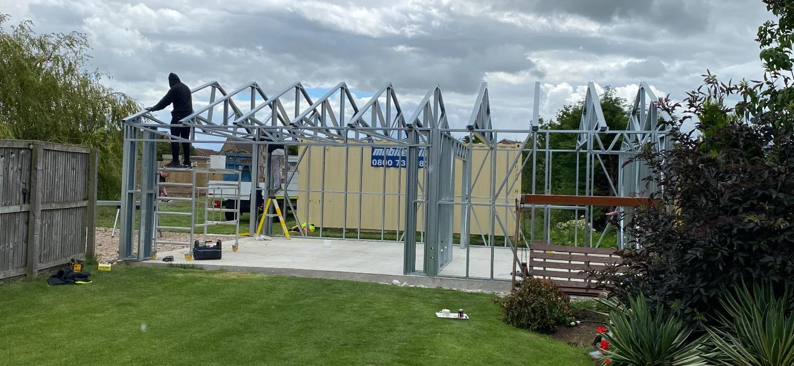 Steel Frame Buildings - Meckahno Homes