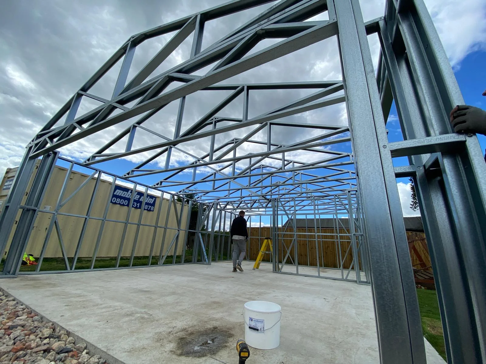 Steel Frame Buildings - Meckahno Homes