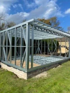 Steel Frame Buildings - Meckahno Homes