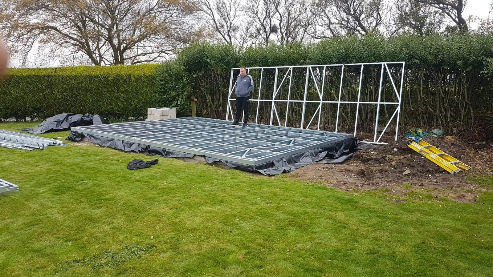 Steel Frame Buildings - Meckahno Homes