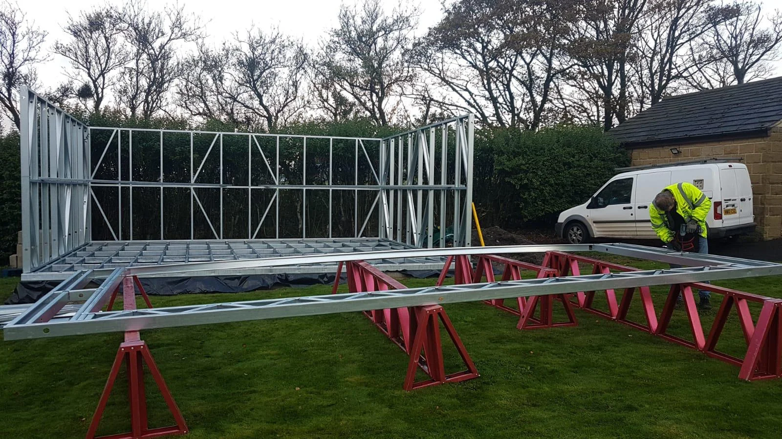 Steel Frame Buildings - Meckahno Homes