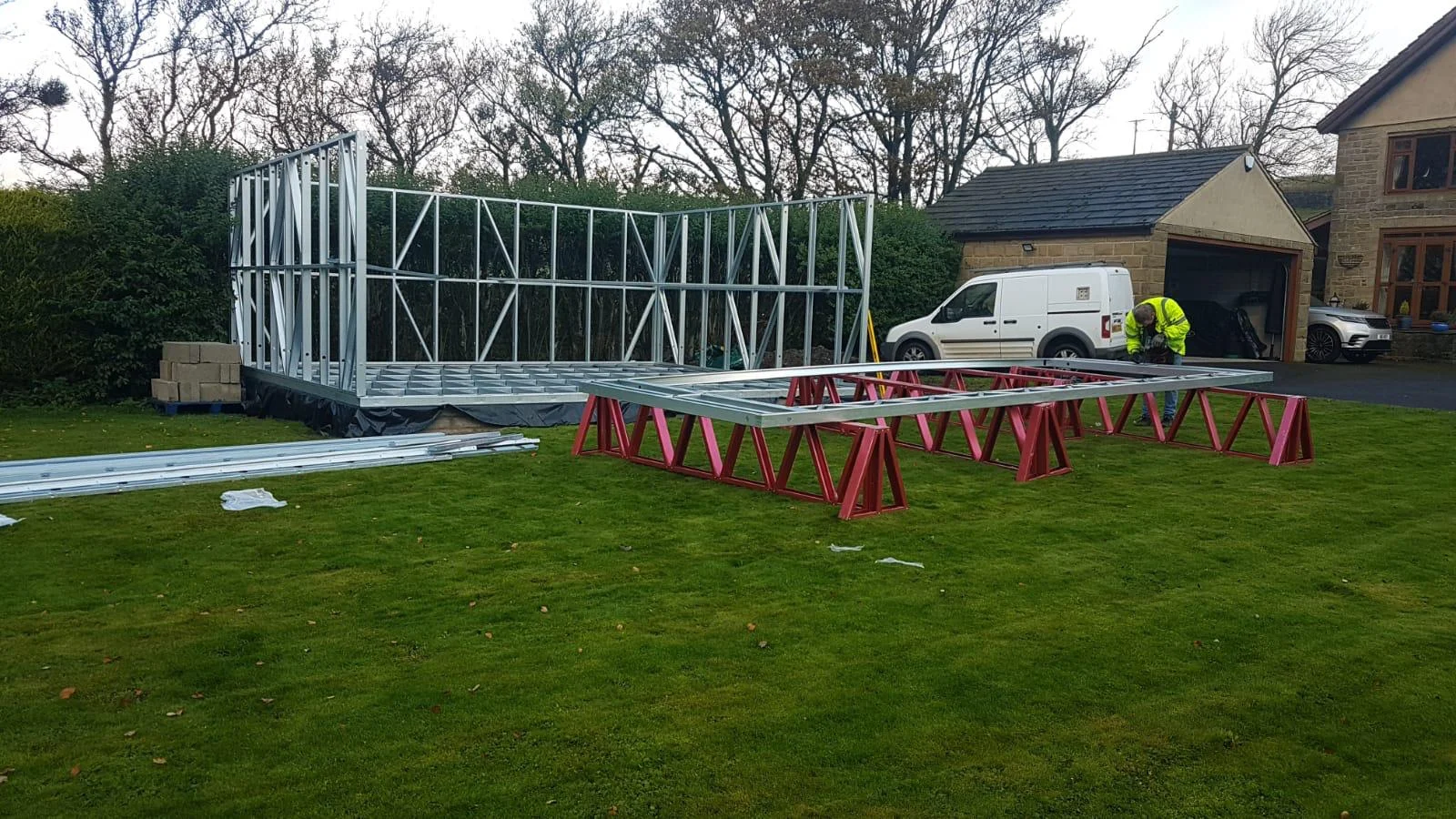 Steel Frame Buildings - Meckahno Homes