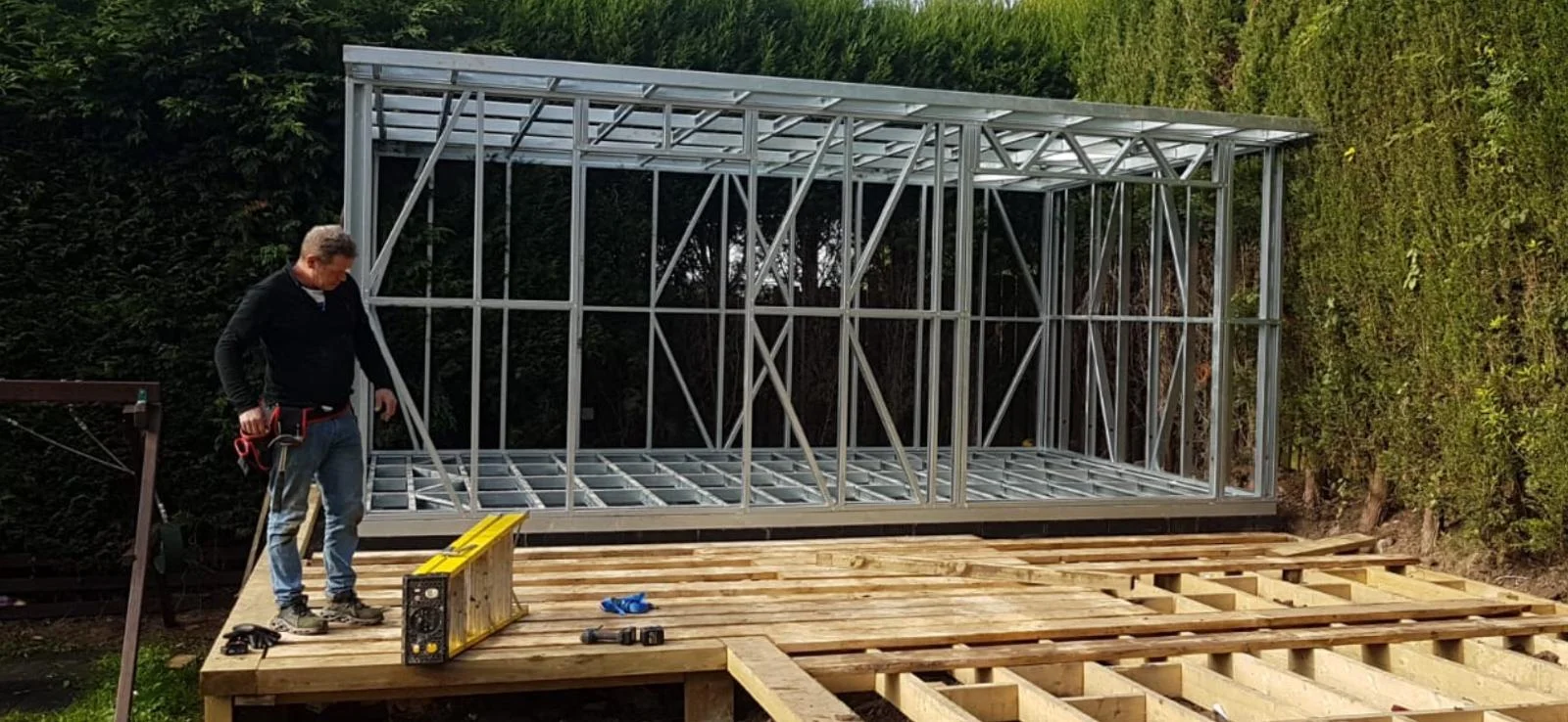 Steel Frame Buildings - Meckahno Homes