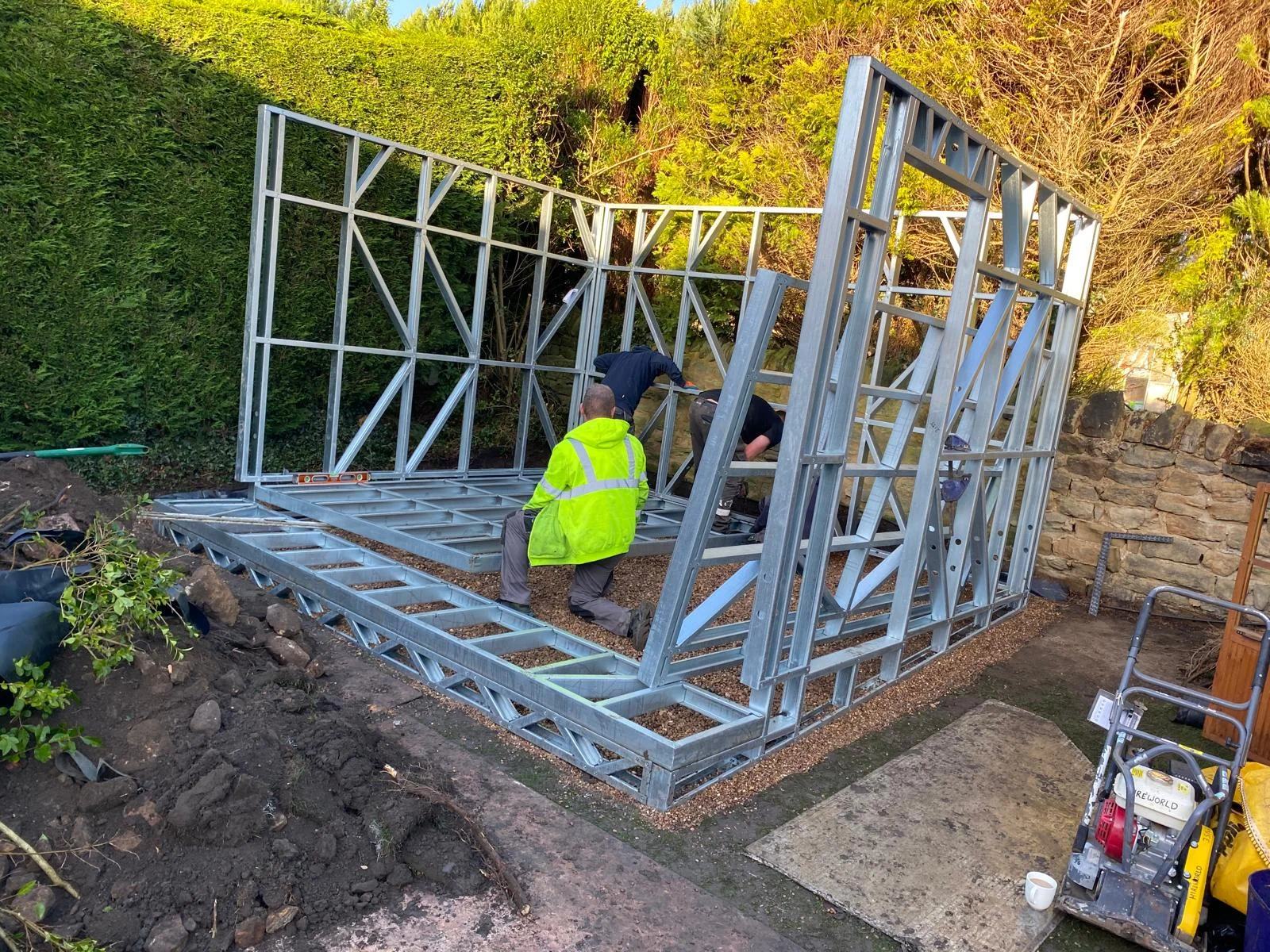 Steel Frame Buildings - Meckahno Homes