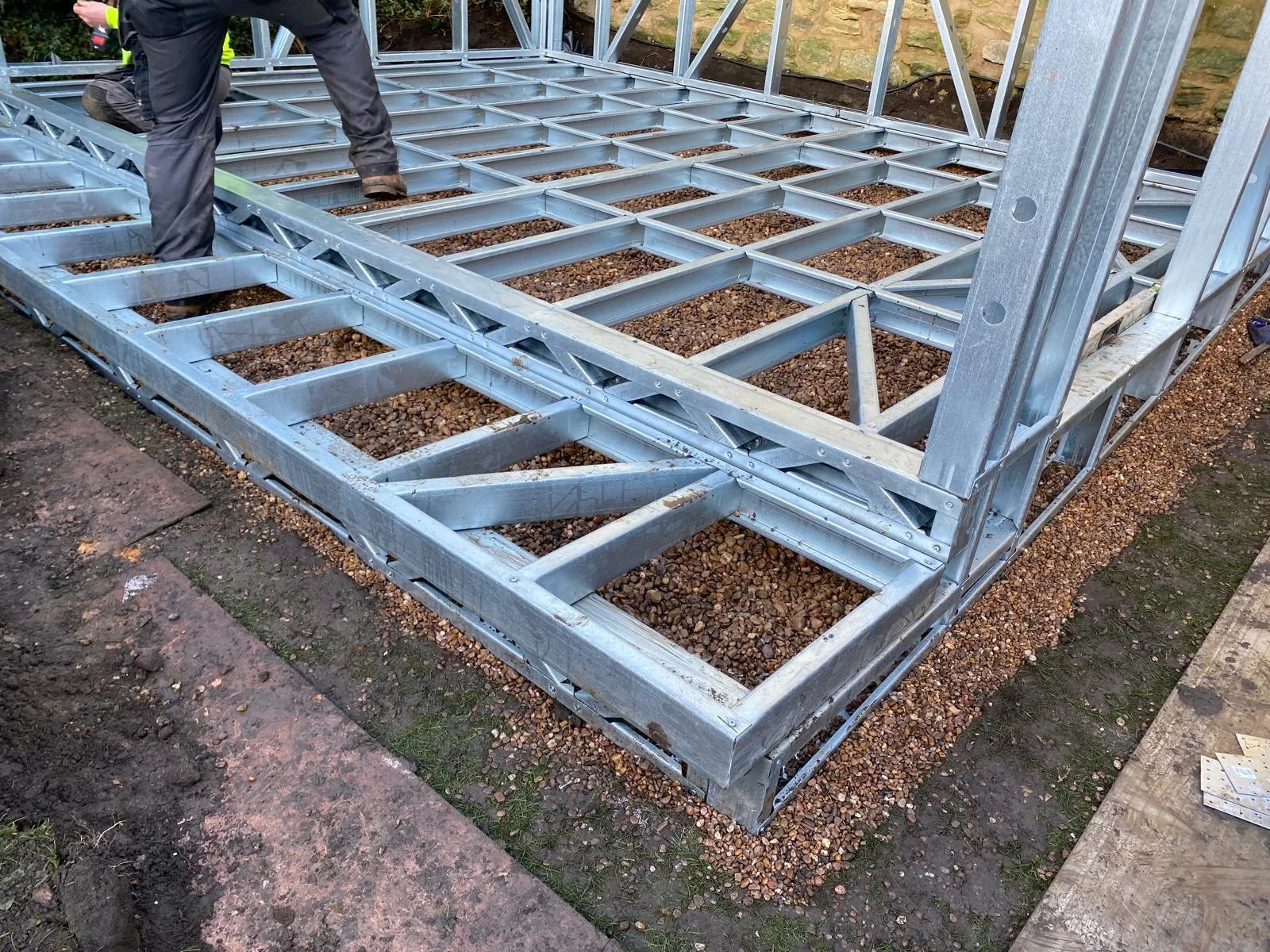 Steel Frame Buildings - Meckahno Homes