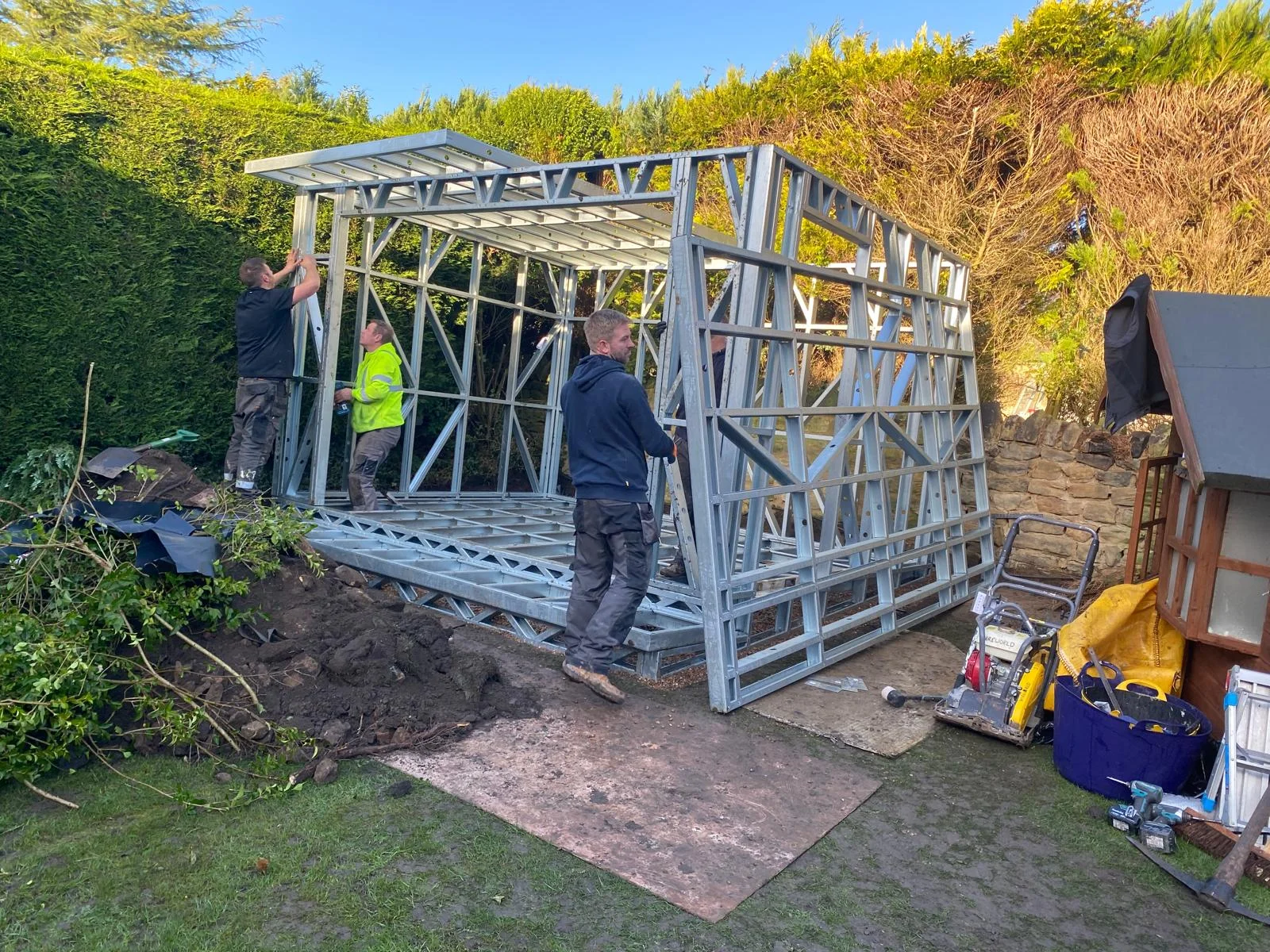 Steel Frame Buildings - Meckahno Homes