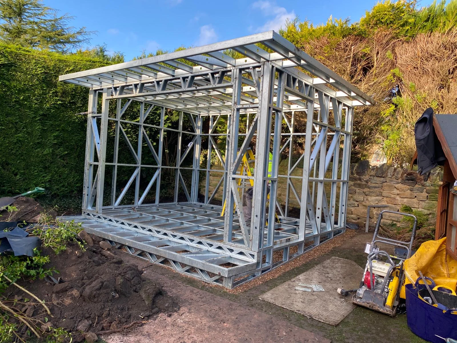 Steel Frame Buildings - Meckahno Homes