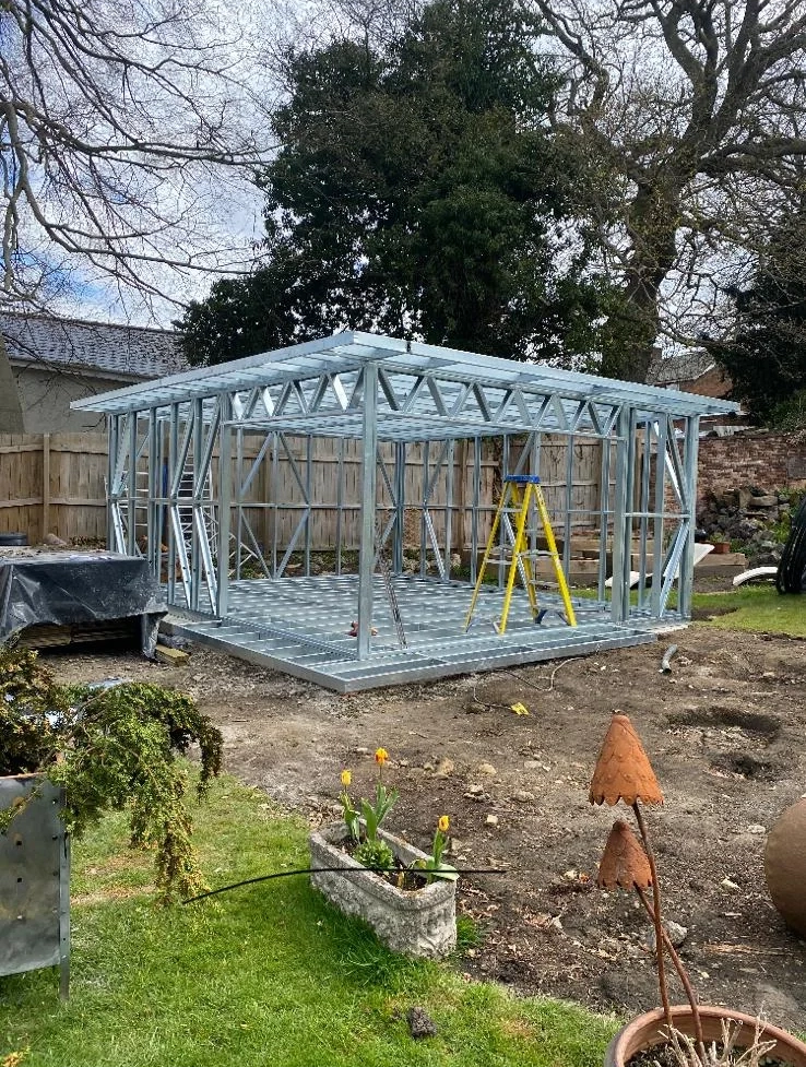 Steel Frame Buildings - Meckahno Homes