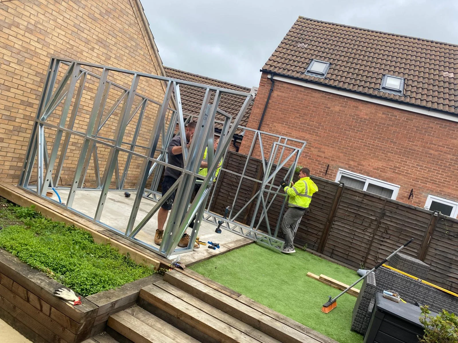 Steel Frame Buildings - Meckahno Homes