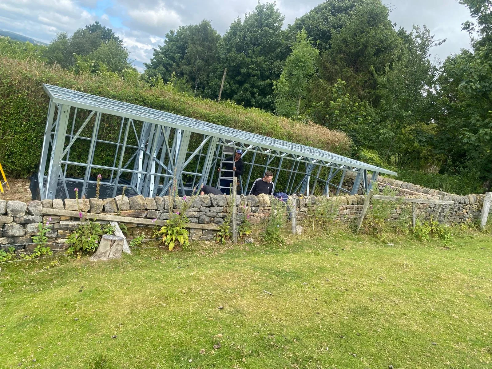 Steel Frame Buildings - Meckahno Homes