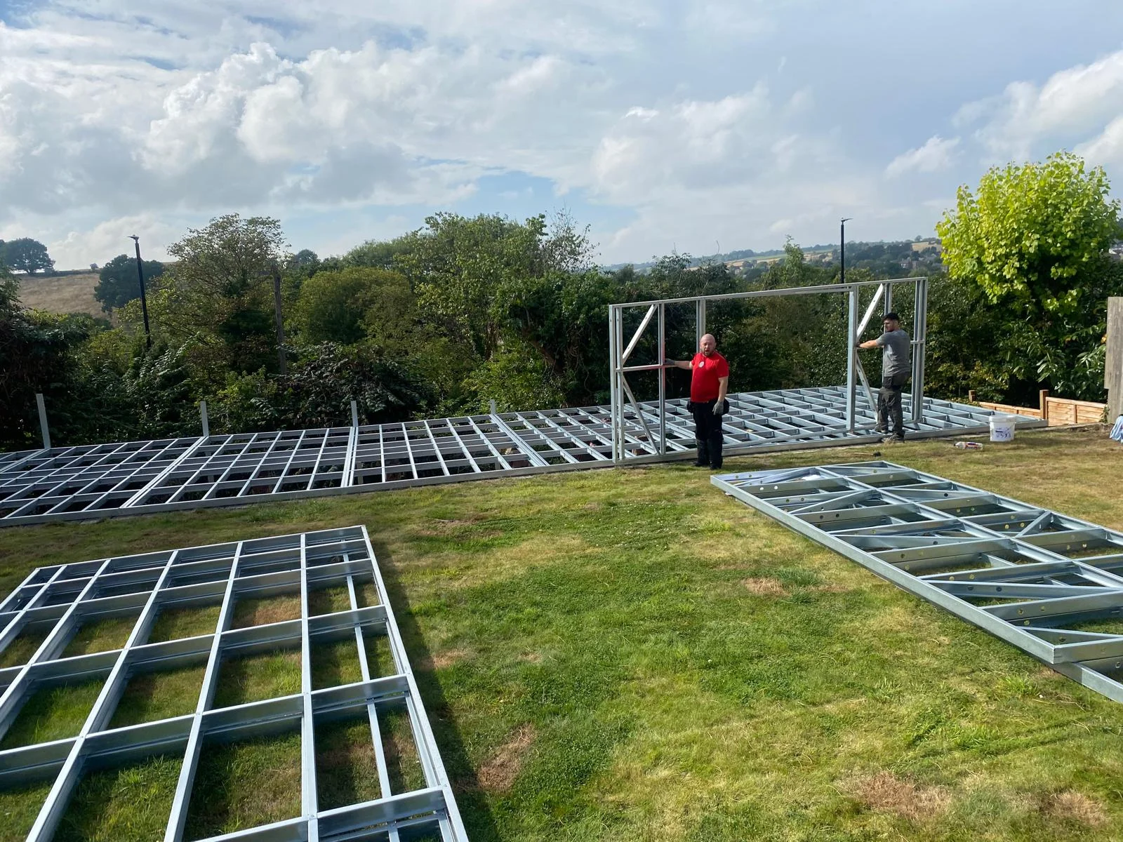 Steel Frame Buildings - Meckahno Homes