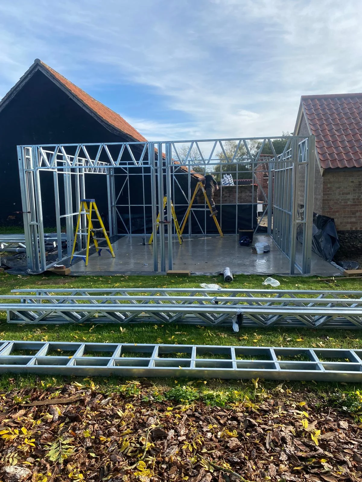 Steel Frame Buildings - Meckahno Homes
