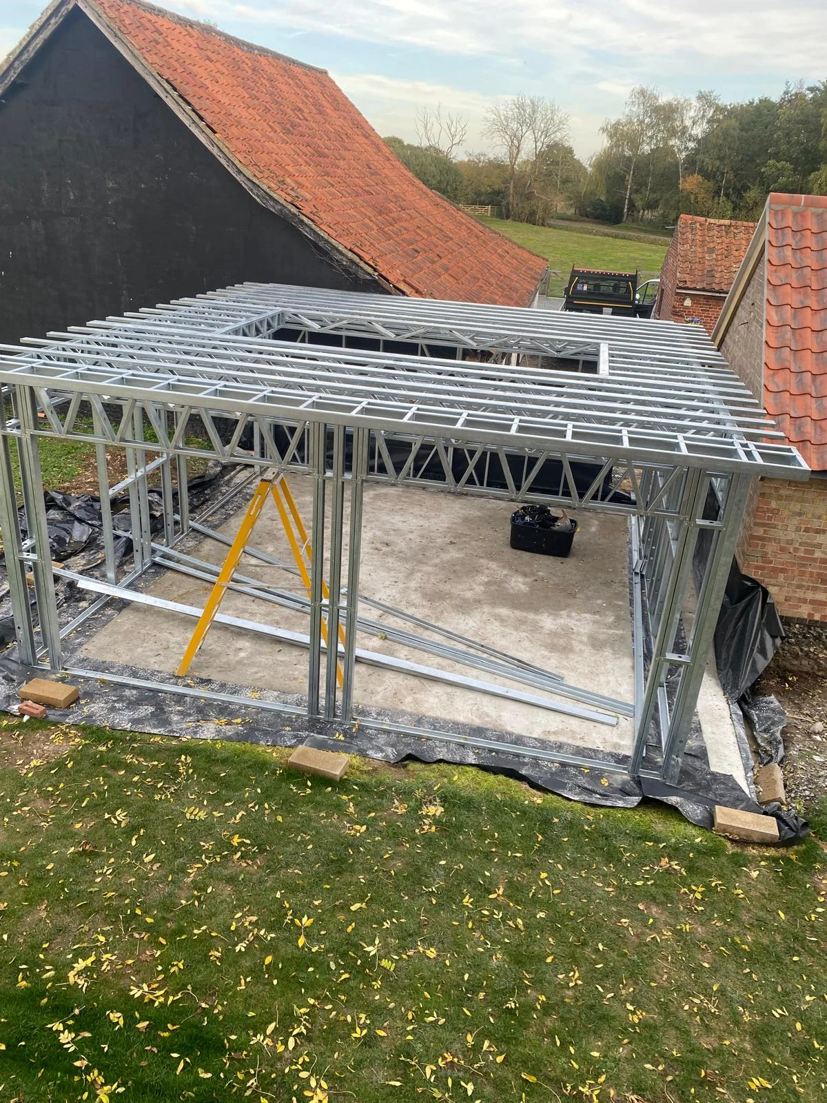 Steel Frame Buildings - Meckahno Homes