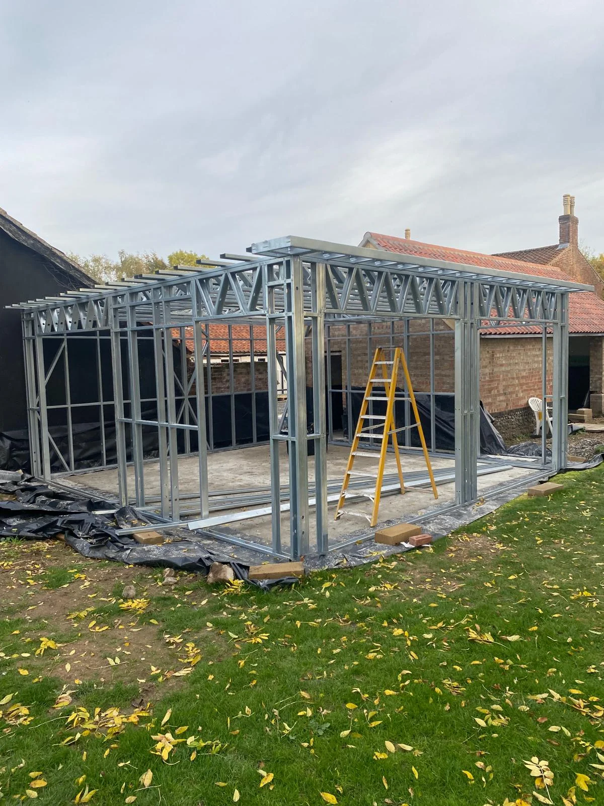 Steel Frame Buildings - Meckahno Homes