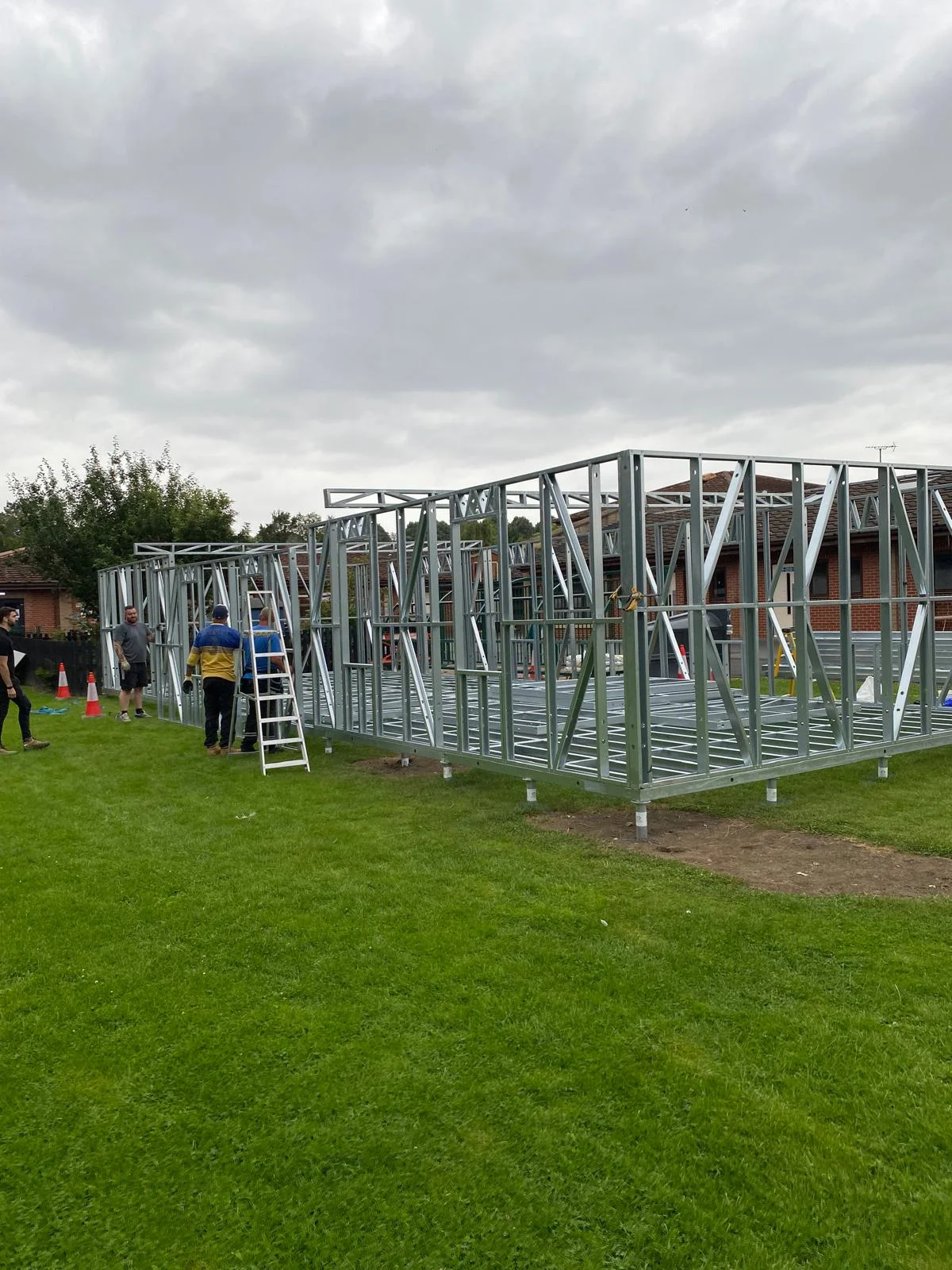 Steel Frame Buildings - Meckahno Homes