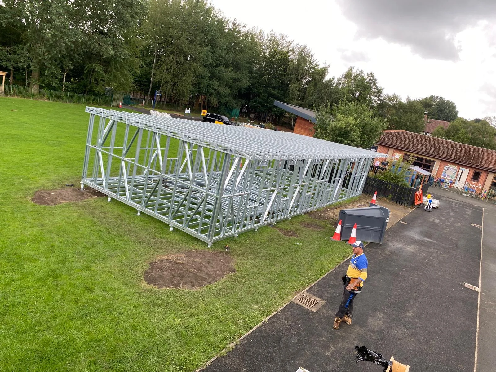 Steel Frame Buildings - Meckahno Homes