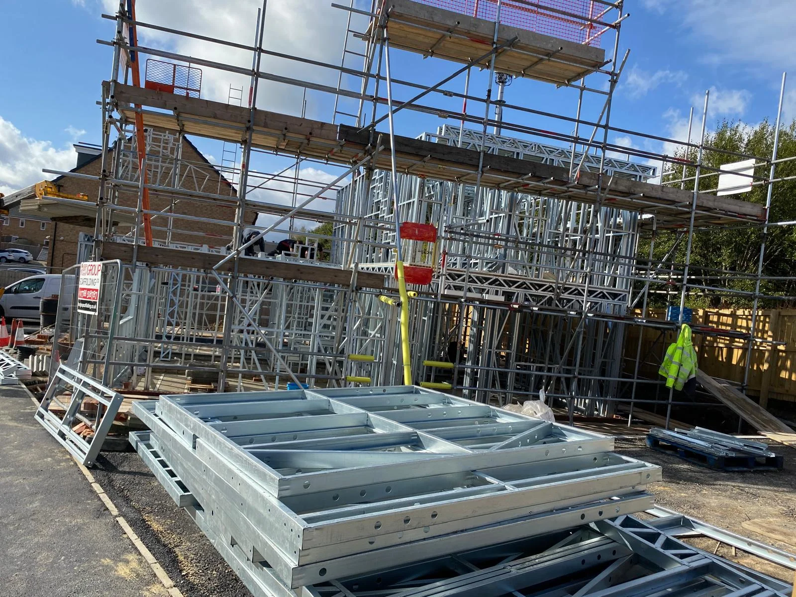 Steel Frame Buildings - Meckahno Homes