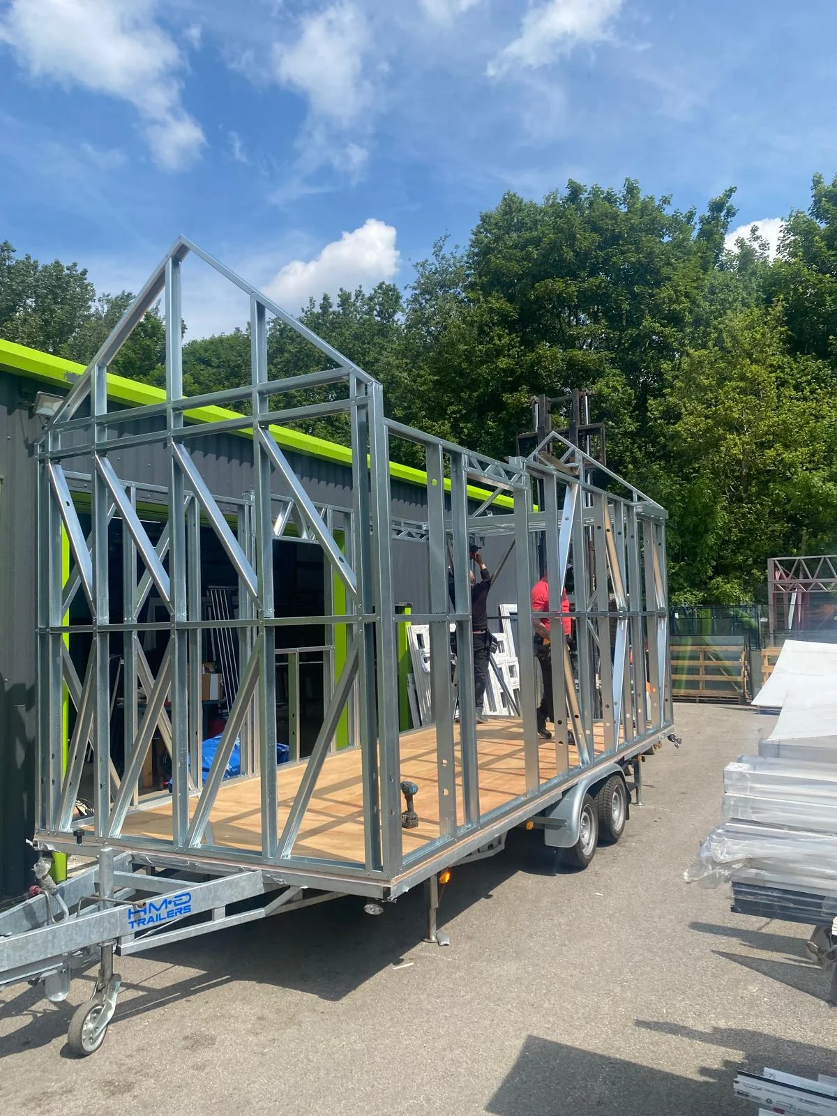 Steel Frame Buildings - Meckahno Homes