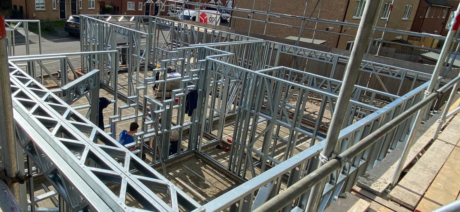 Steel Frame Buildings - Meckahno Homes