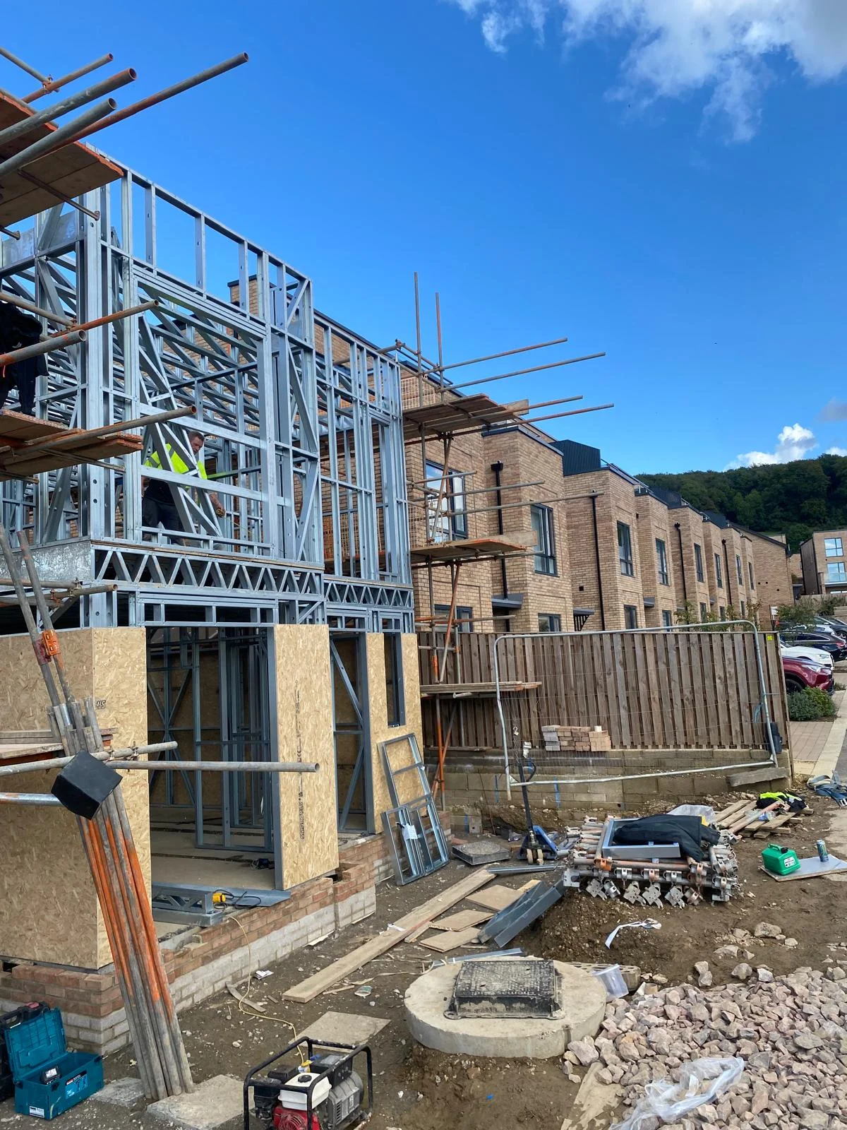 Steel Frame Buildings - Meckahno Homes
