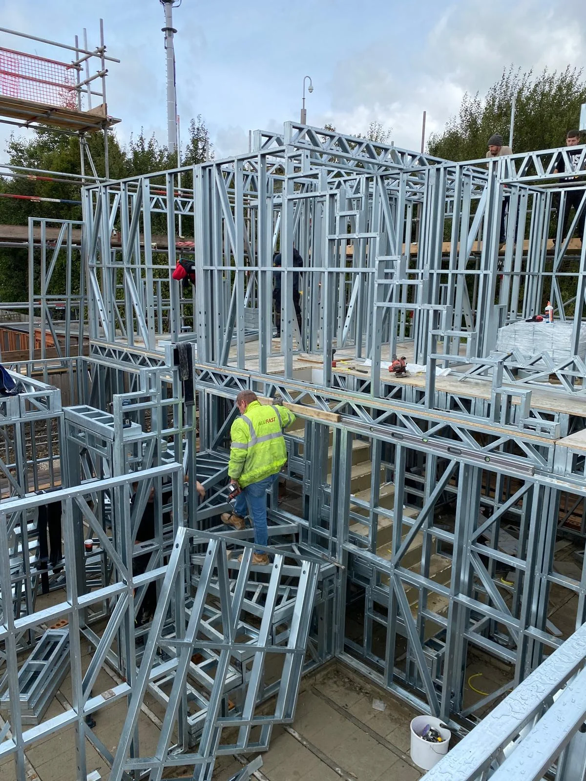 Steel Frame Buildings - Meckahno Homes