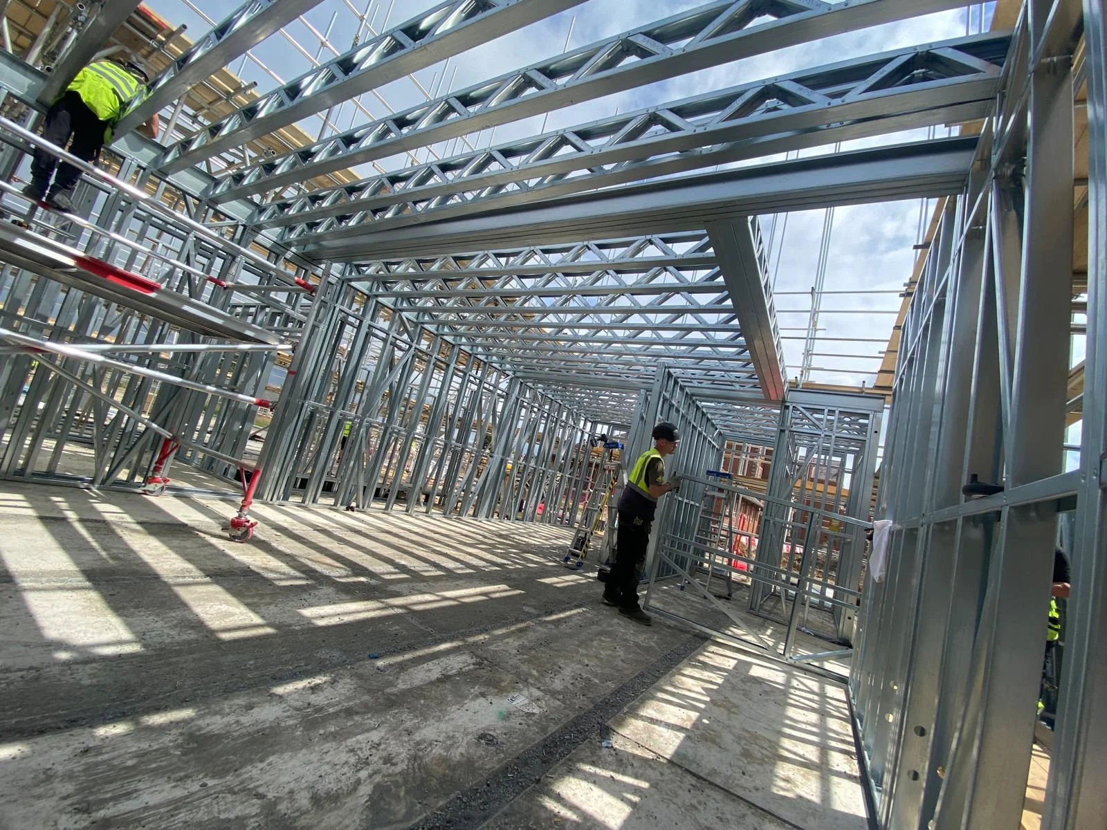 Steel Frame Buildings - Meckahno Homes