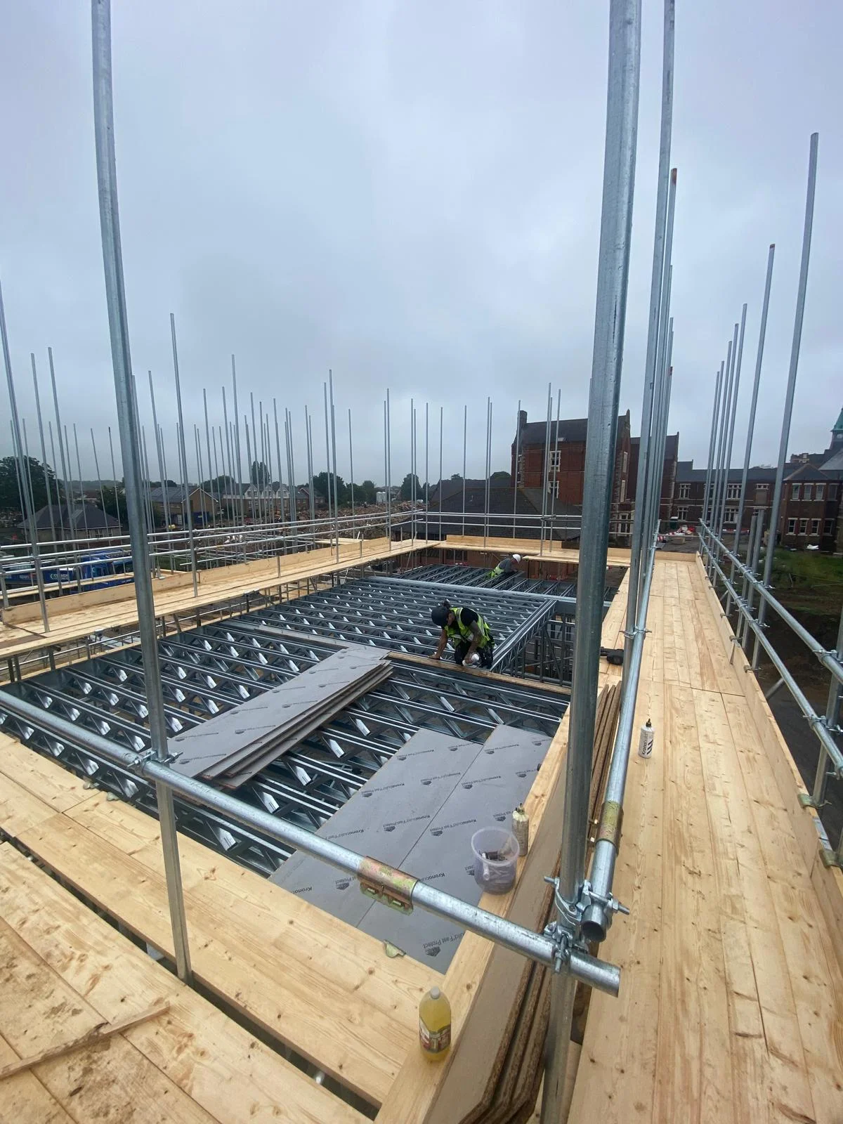 Steel Frame Buildings - Meckahno Homes
