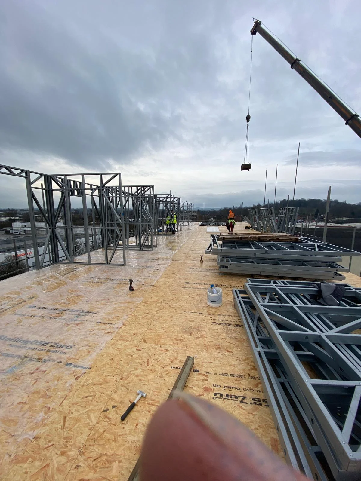 Steel Frame Buildings - Meckahno Homes