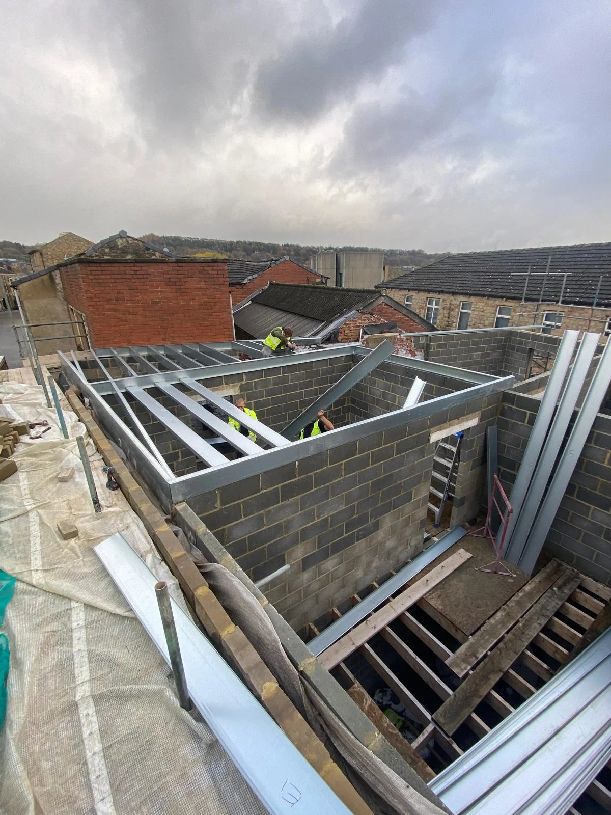 Steel Frame Buildings - Meckahno Homes